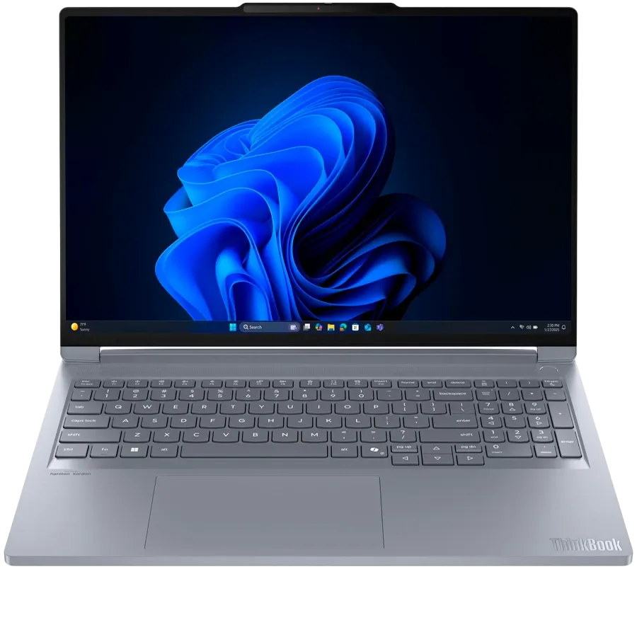 Φορητός LENOVO ThinkBook 16p G6 IAX 16" (3200x2000 165Hz), Core Ultra 9 Processor 275HX, 32 γιγαμπάιτε, RTX 5060 8 γιγαμπάιτε, Luna Grey, 1 τεραμπάιτε — Εικών №1