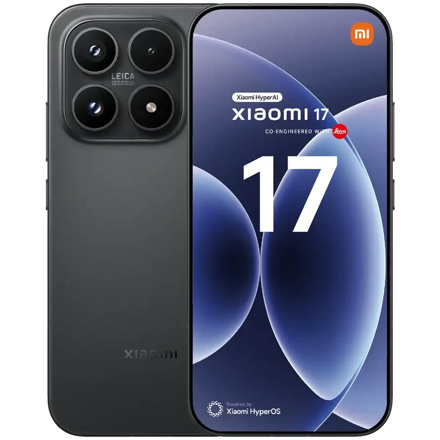 XIAOMI 17 5G 12 GB/256 GB, Μαύρος — Εικών №1 XIAOMI 17 5G 12 GB/256 GB, Μαύρος — Εικών №1