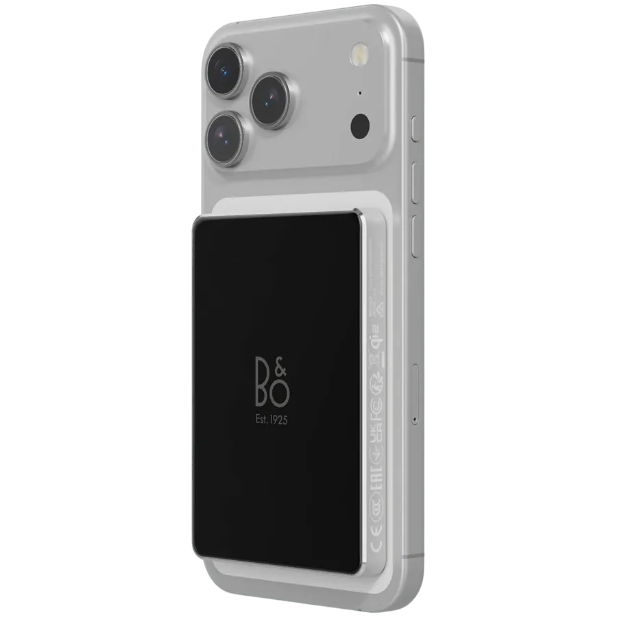 B&O BY ASBIS Power Bank, 5000 mAh, Μαύρο / Ασημί — Εικών №3 B&O BY ASBIS Power Bank, 5000 mAh, Μαύρο / Ασημί — Εικών №3