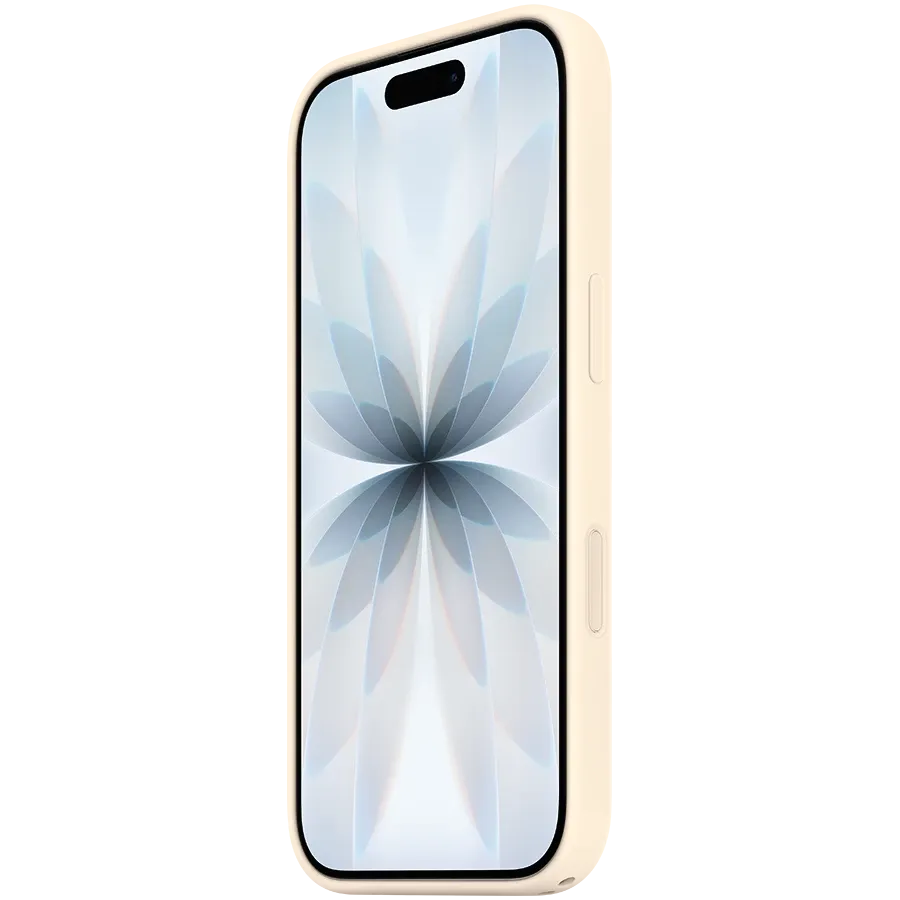 APPLE Чехол Silicone Case with MagSafe, Vanilla для iPhone 17 — Изображение №2