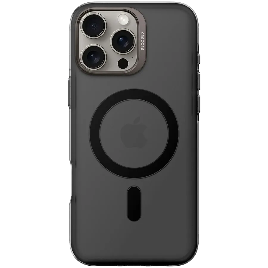 DECODED Θήκη Recycled MagSafe case , Μαύρος for iPhone 16 Pro Max — Εικών №1