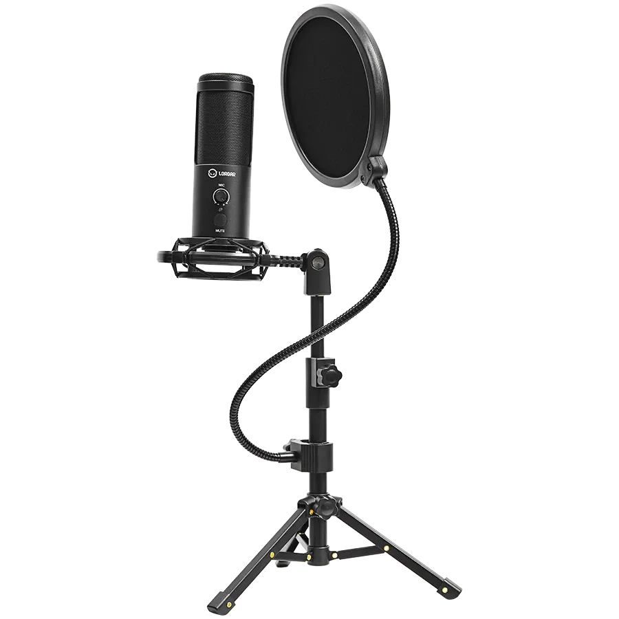 LORGAR Игровой микрофон Voicer 721, Проводная, Чёрный — Изображение №6