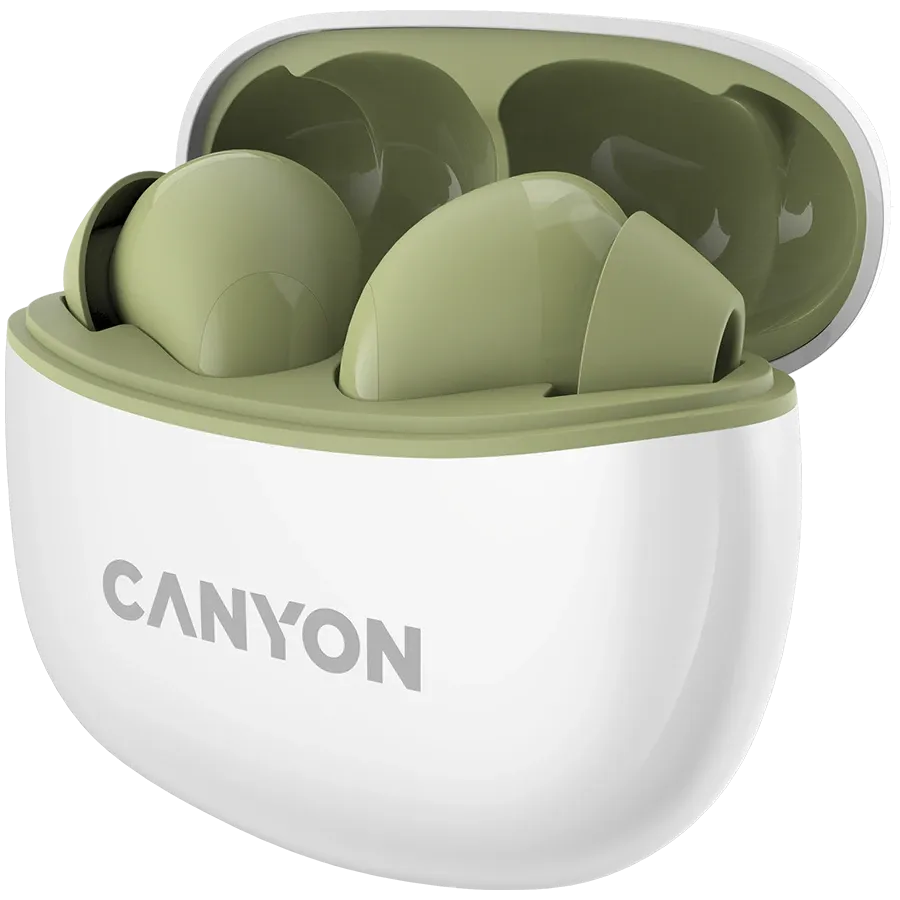 CANYON TWS-5 Wireless Headset, Green — Image №3