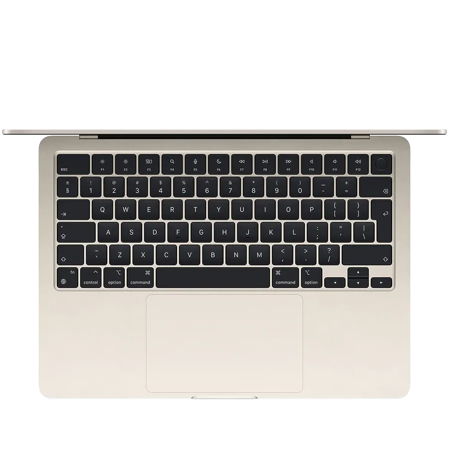 Apple MacBook Air 13.6"  Apple M3 (8C CPU/10C GPU), 16 GB, 512 GB, Starlight, 2024 — Image №2