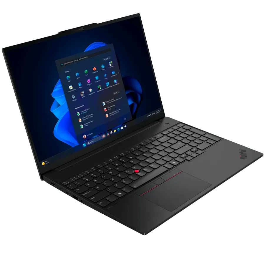 Laptop LENOVO ThinkPad E16 Gen 3 16" (1920x1200 60Hz), Core Ultra 7 Processor 255H, 32 GB, Arc 140T, Black, 1 TB — Image №2 Laptop LENOVO ThinkPad E16 Gen 3 16" (1920x1200 60Hz), Core Ultra 7 Processor 255H, 32 GB, Arc 140T, Black, 1 TB — Image №2
