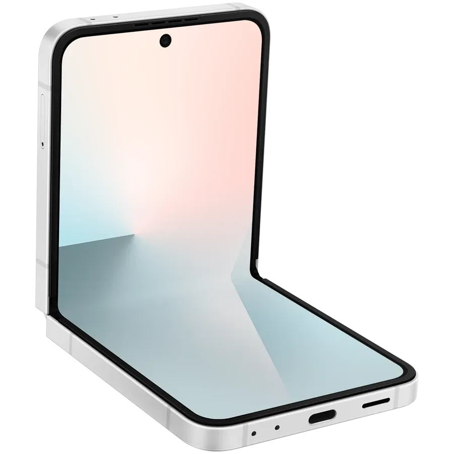 SAMSUNG Galaxy Z Flip 7 FE 128 GB, Λευκό — Εικών №3