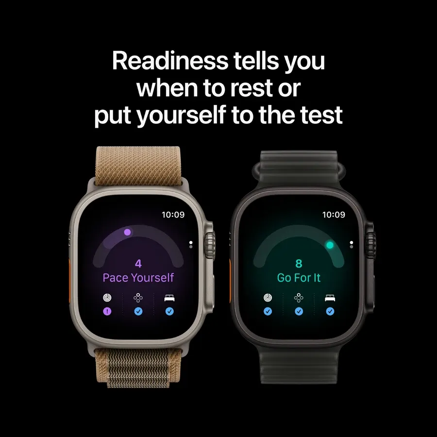 Apple Watch Ultra 4 GPS + Cellular, 49mm, Natural, Sand Trail Loop, S/M — Image №4