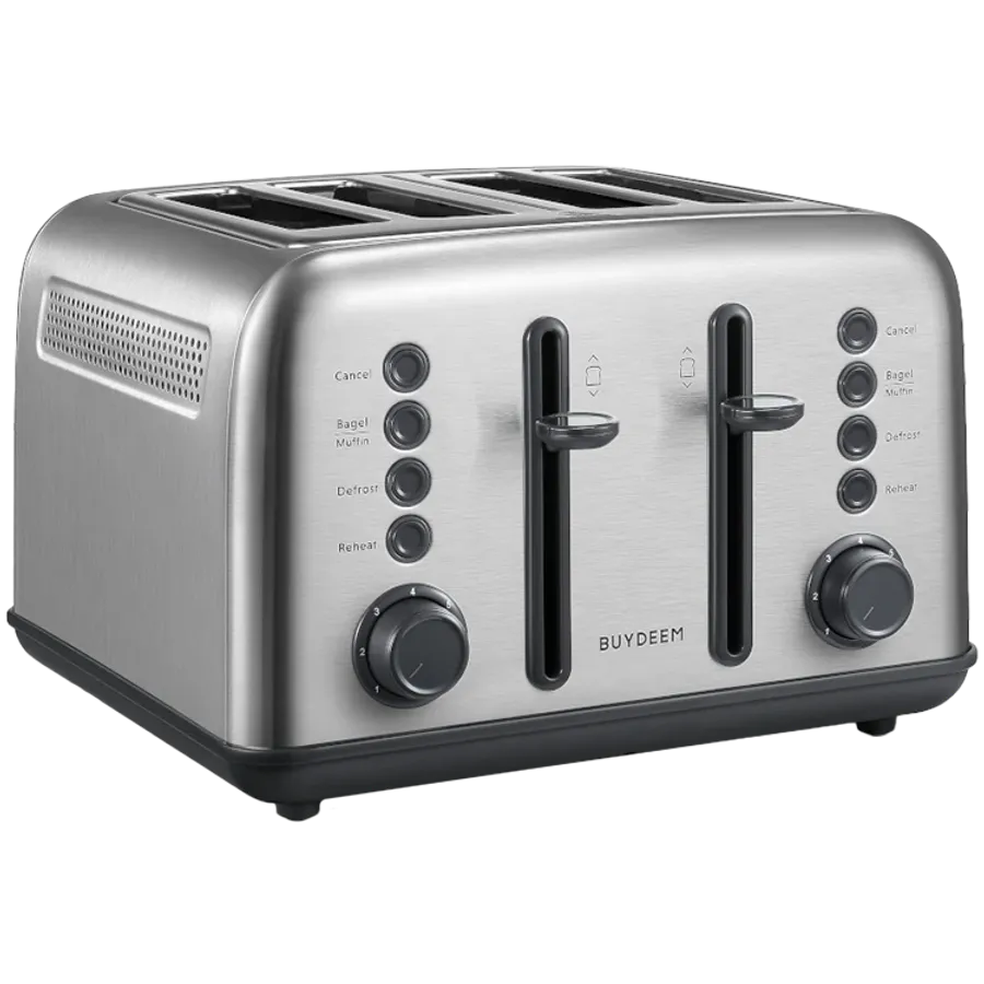 BUYDEEM Toaster DT640E, Stainless Steel — Image №2