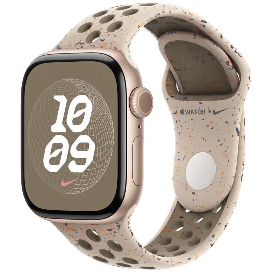 Ремешок APPLE 40мм Nike Sport Band - M/L Nike Sport Band Desert Stone для Apple Watch 40 mm — Изображение №2