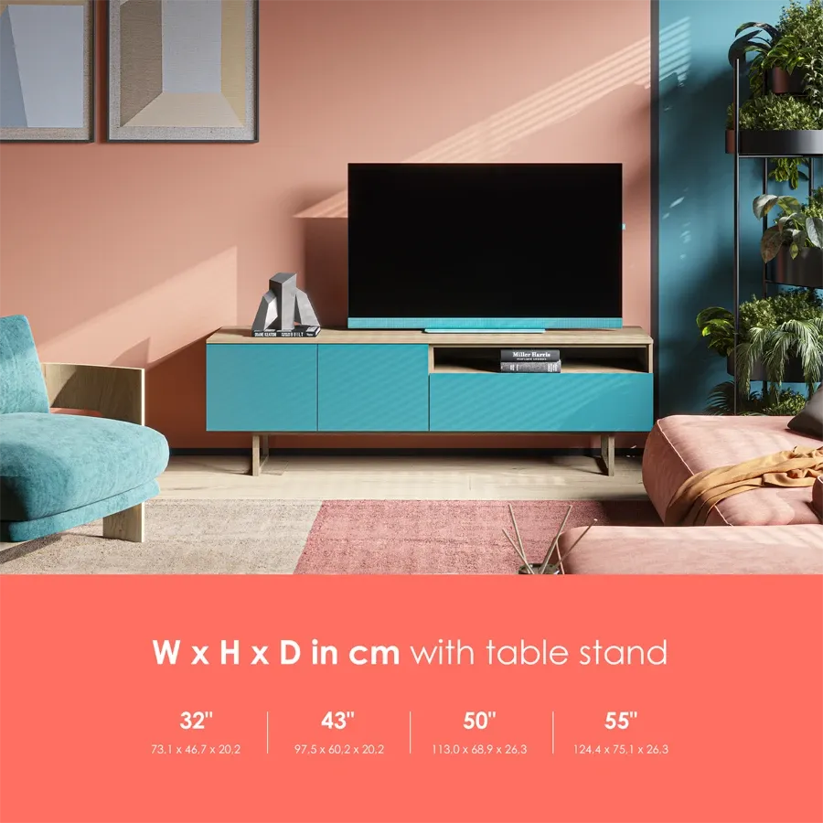 WE BY LOEWE Smart TV WE. SEE, LCD, 43", UHD, Storm Gray — Image №5