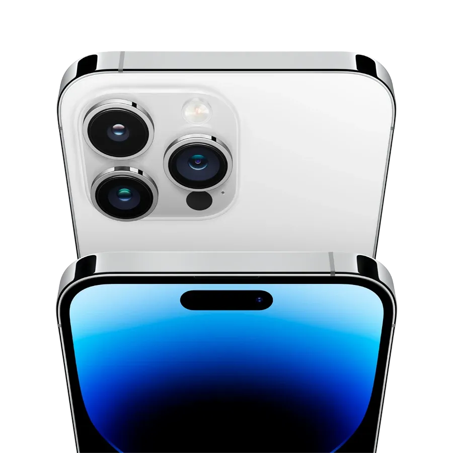 Apple iPhone 14 Pro Max, 128 GB, Silver — Image №4