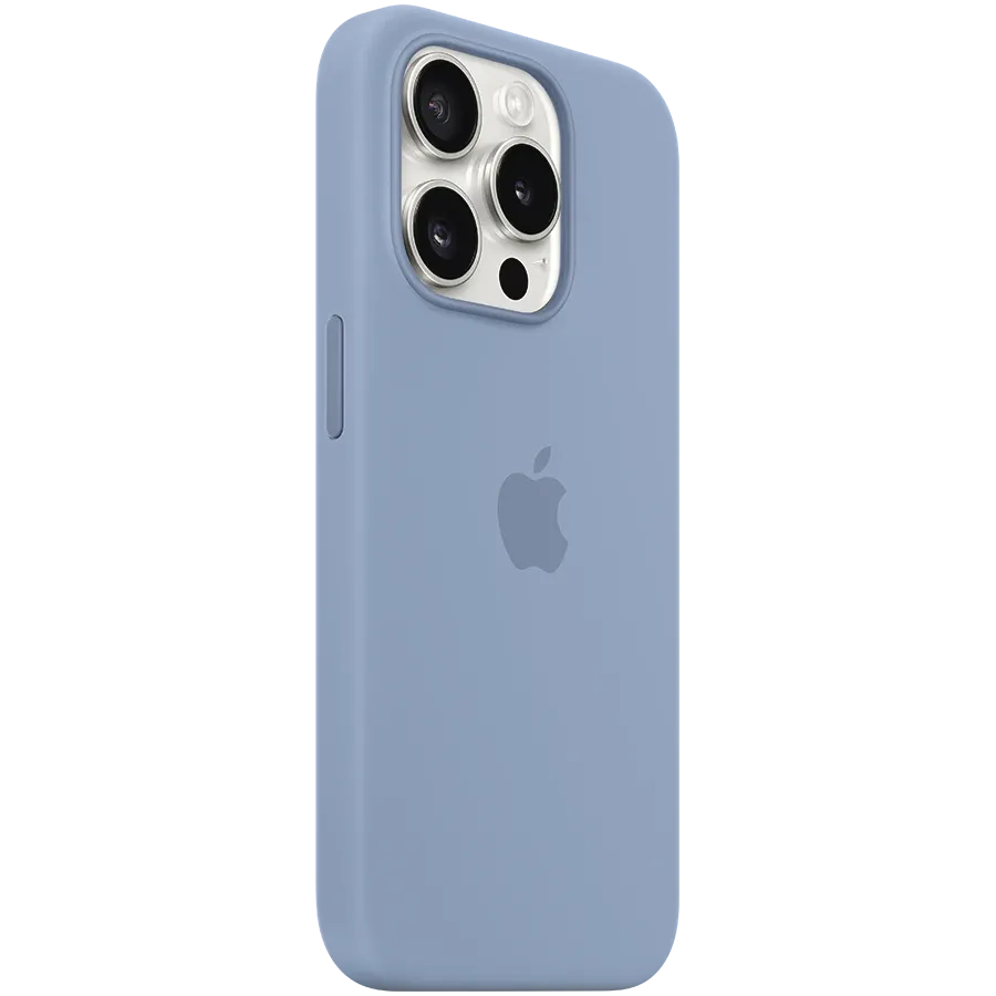 APPLE Θήκη Silicone Case with MagSafe με MagSafe, Winter Blue for iPhone 15 Pro — Εικών №2