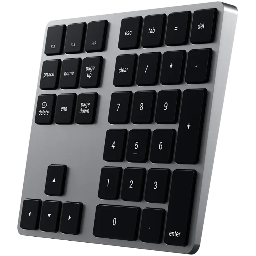 Keypad SATECHI Bluetooth, Space Gray, Keys 34 — Image №3 Keypad SATECHI Bluetooth, Space Gray, Keys 34 — Image №3