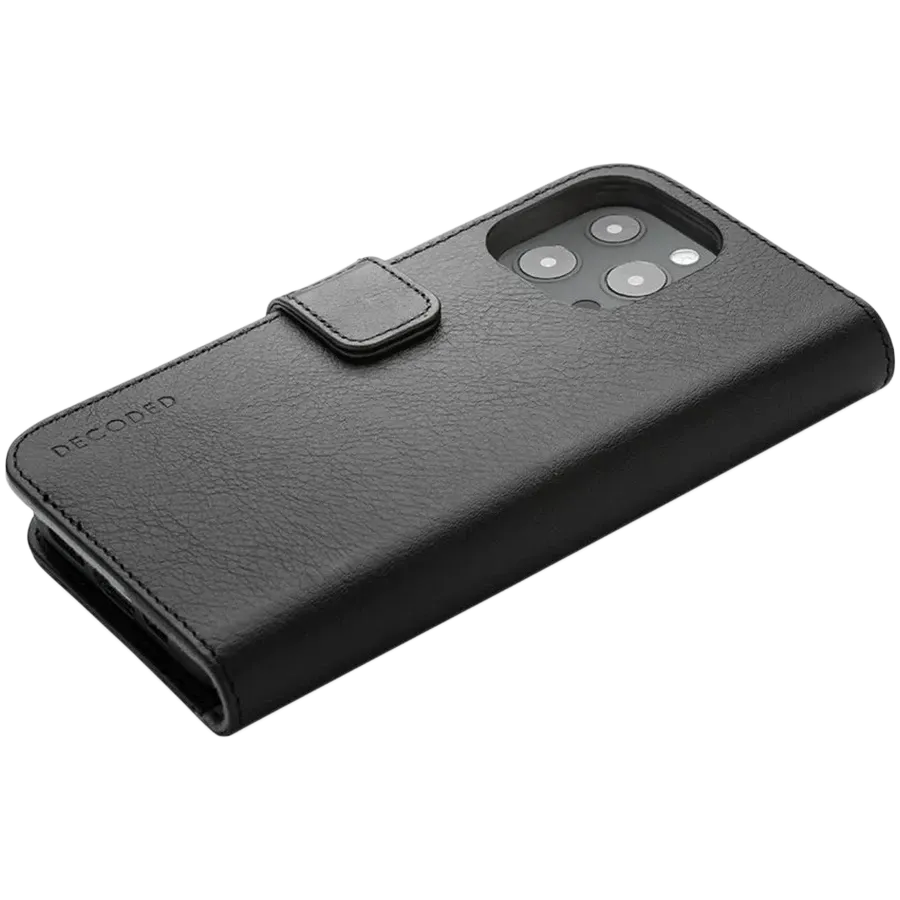 DECODED Wallet Detachable Wallet , Noir Black for iPhone 13 Pro — Image №4