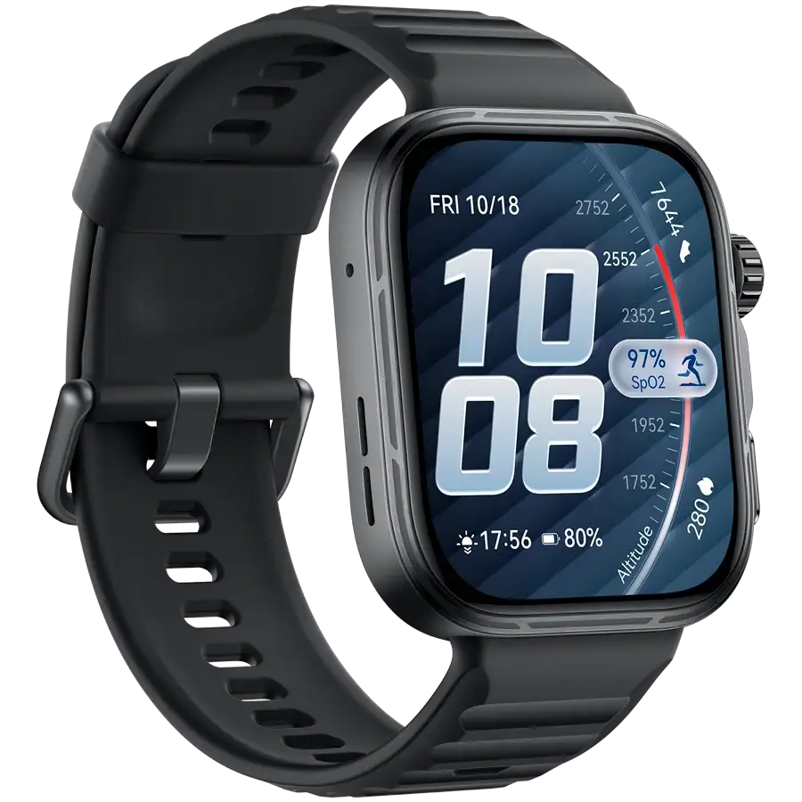 HUAWEI Watch Fit 5 Pro Smart Watch, 45mm, Black — Image №3
