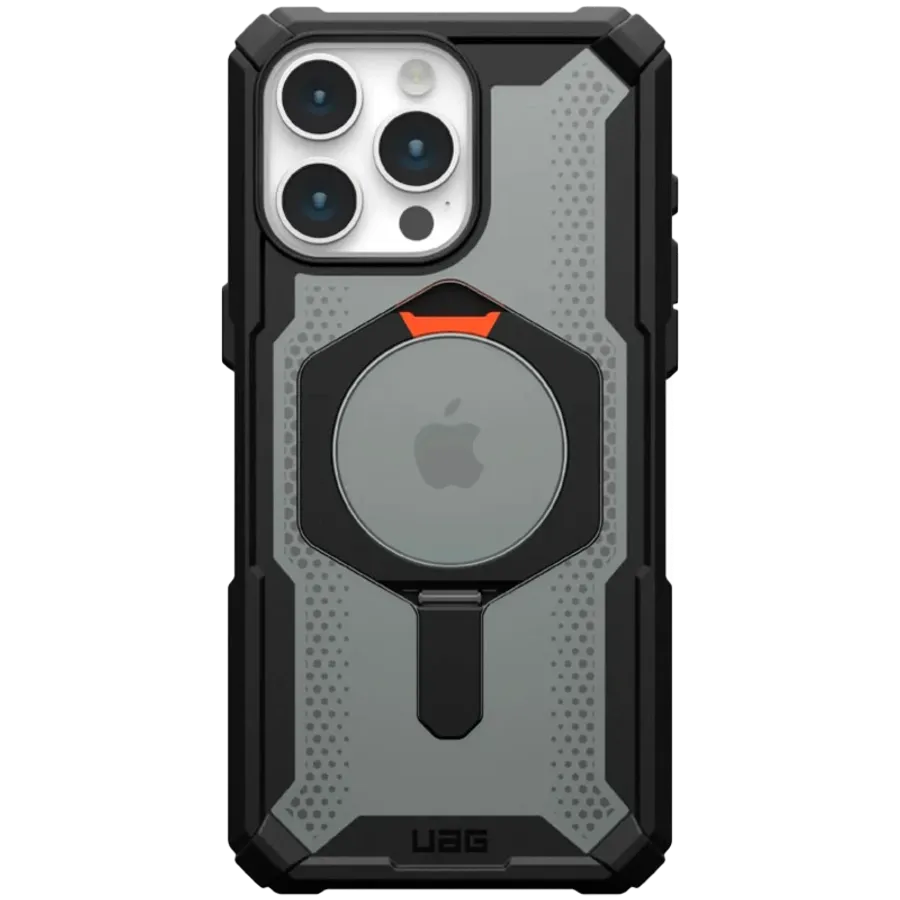 Husă UAG cu MagSafe pentru iPhone 16 Pro, Black/Orange — image №1