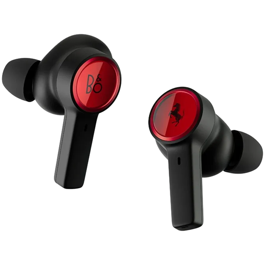 Беспроводные наушники BANG & OLUFSEN Beoplay EX, Ferrari Red/Black Edt — Изображение №3