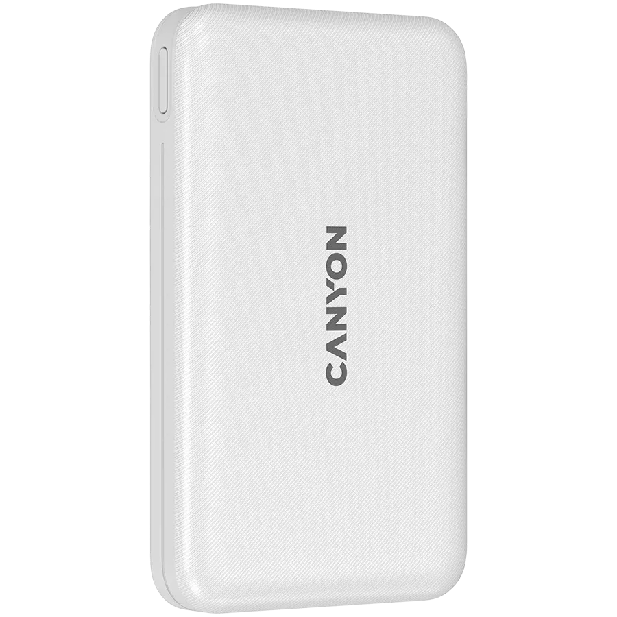 CANYON PB-1001 Power Bank, 10000 mAh, White — Image №3 CANYON PB-1001 Power Bank, 10000 mAh, White — Image №3
