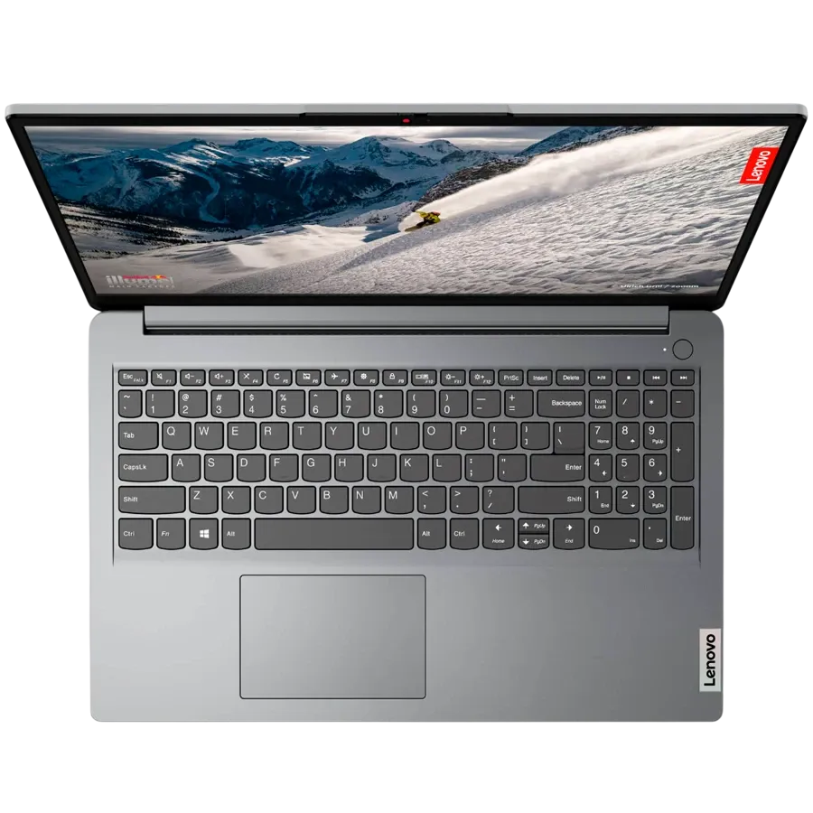 Φορητός LENOVO IdeaPad 1 15AMN7 15.6" (1920x1080), Ryzen 5 7520U, 16 γιγαμπάιτε, 610M, Cloud Grey, 512 γιγαμπάιτε — Εικών №4
