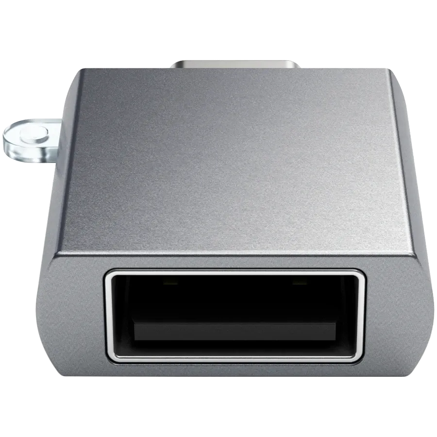 USB-C to USB Adapter SATECHI, Space Gray (ST-TCUAM) — Изображение №2 USB-C to USB Adapter SATECHI, Space Gray (ST-TCUAM) — Изображение №2