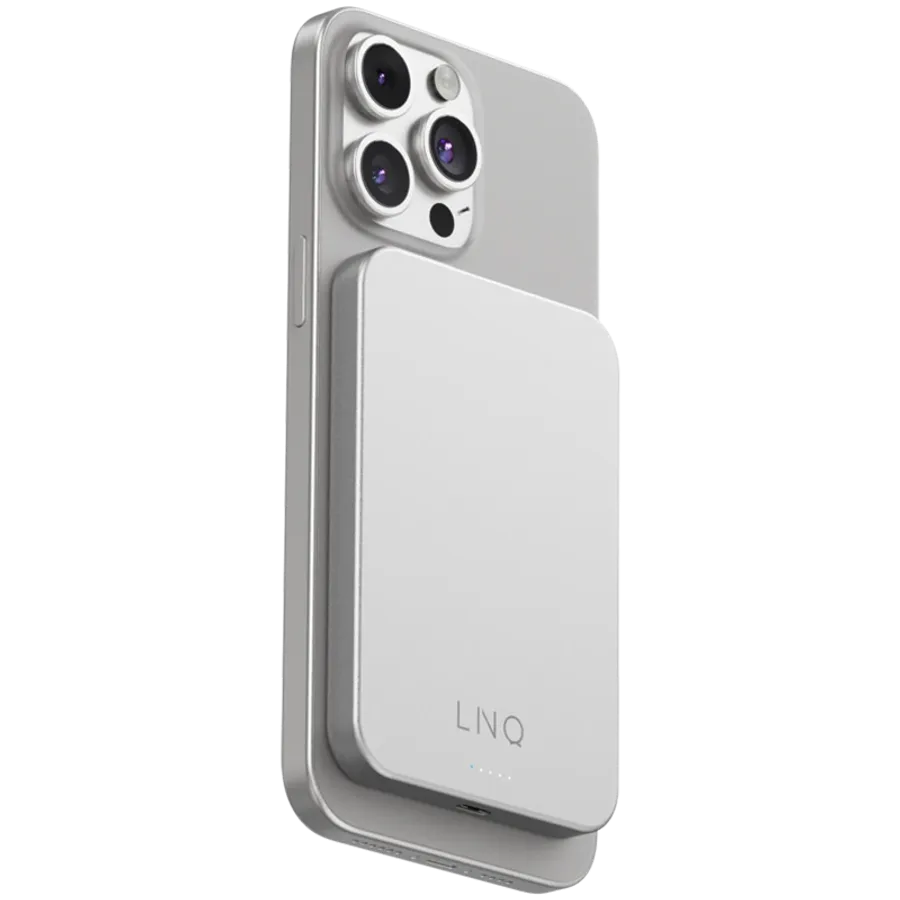 LINQ Power Bank, 5000 mAh, Γκρι — Εικών №1