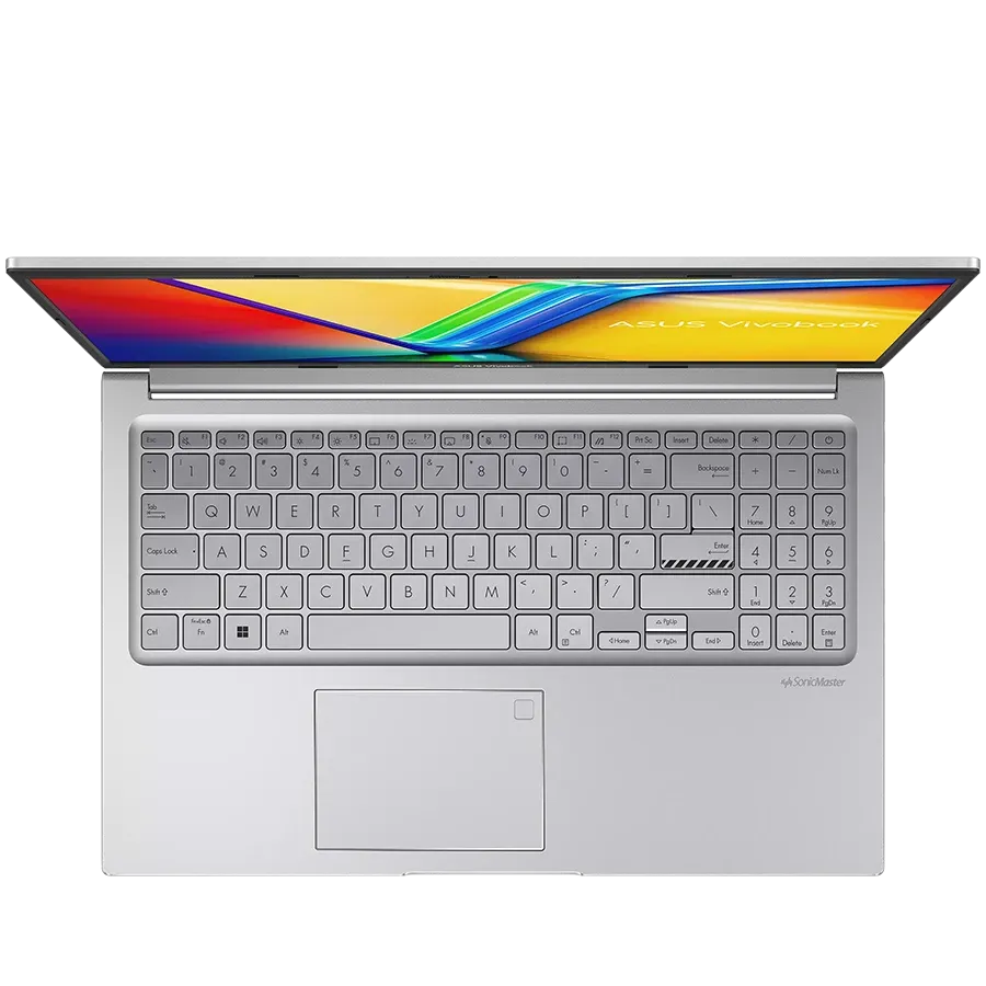 Laptop ASUS 15.6" (1920x1080 60Hz), Core 7 150U, 24 GB, Graphics, Silver, 1 TB — Εικών №8 Laptop ASUS 15.6" (1920x1080 60Hz), Core 7 150U, 24 GB, Graphics, Silver, 1 TB — Εικών №8