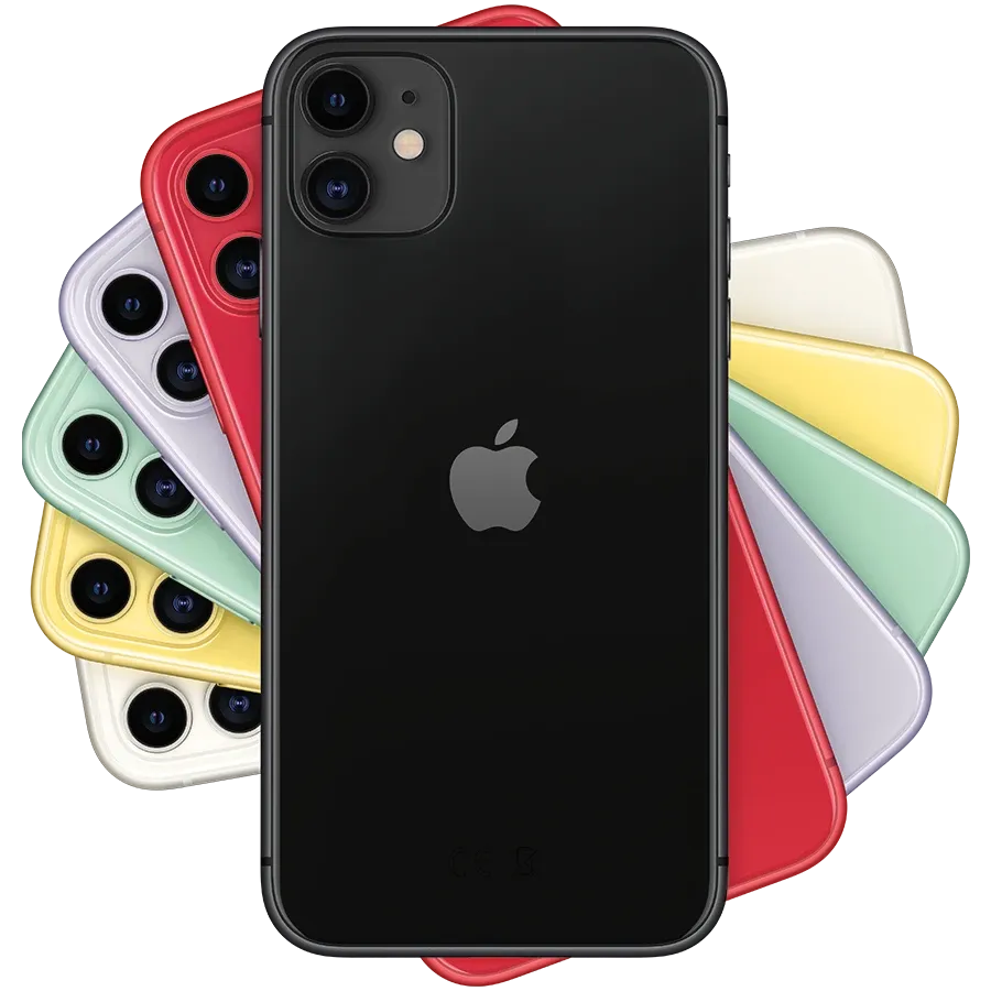 iPhone 11, 128 ГБ, Қара — image №1