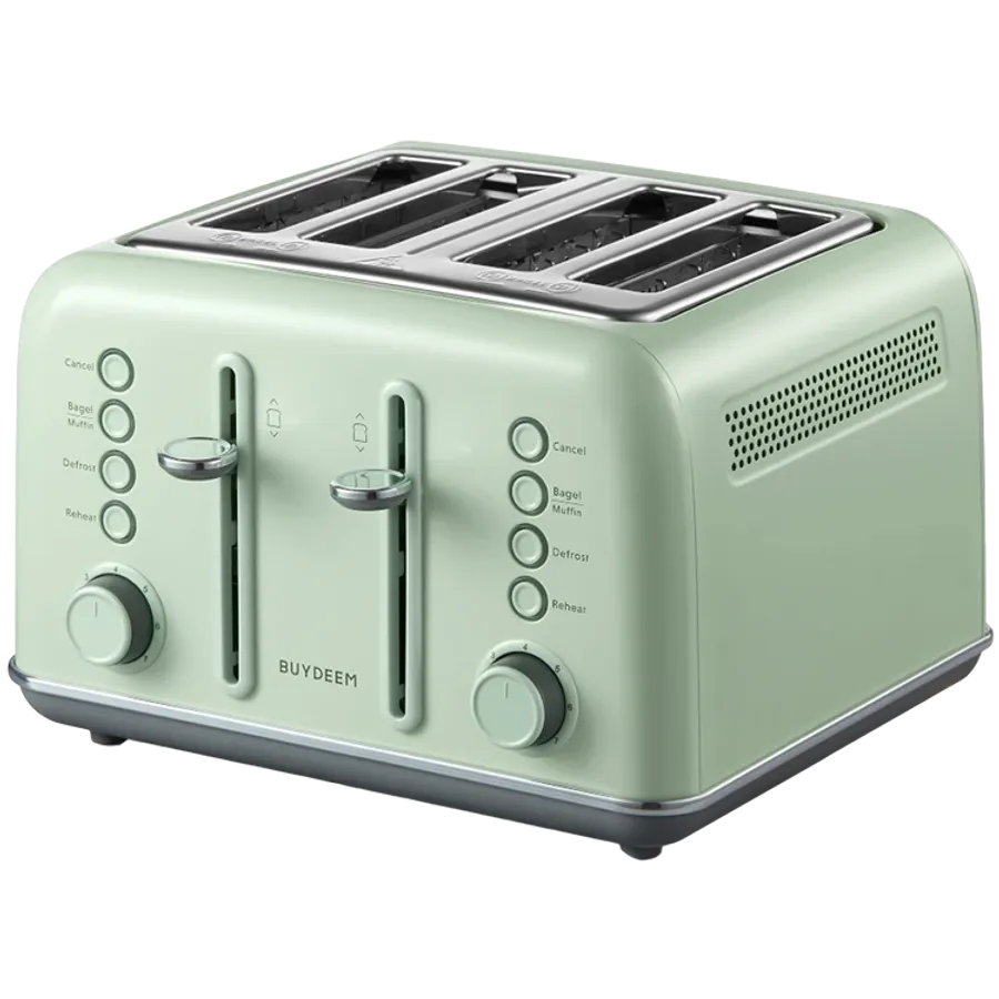 BUYDEEM Toaster DT640E, Cozy Greenish — Image №1