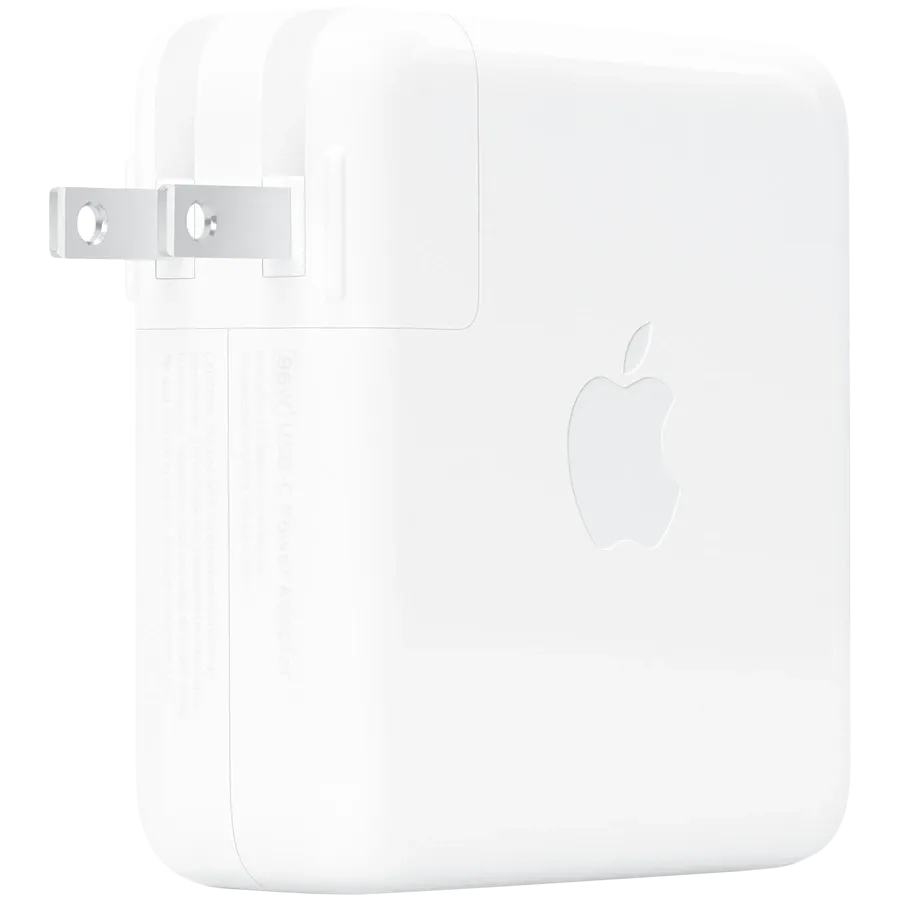 Адаптер питания APPLE 1*USB-C, 96 Вт, Белый — Изображение №2