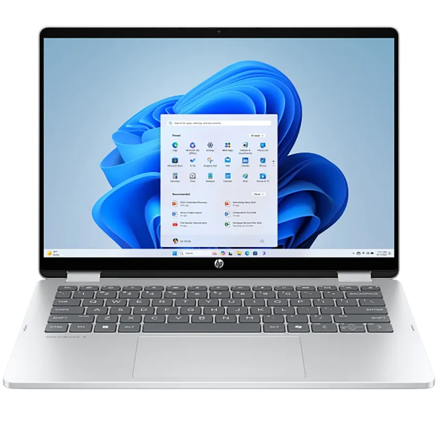Laptop HP OmniBook 5 14" (1920x1200), Core 5 120U, 16 GB, Graphics, Glacier Silver, 512 GB — Image №1