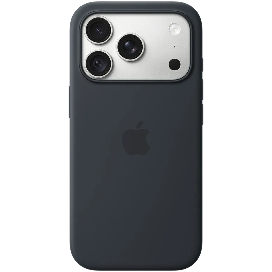 APPLE Silicone Case with MagSafe, Navy Blue for iPhone 18 Pro — Image №1