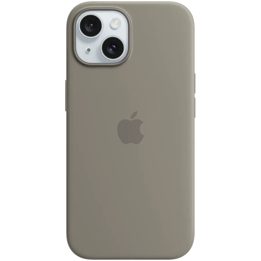 Պատյան APPLE Silicone Case with MagSafe հետ MagSafe Clay for iPhone 15 — image №1