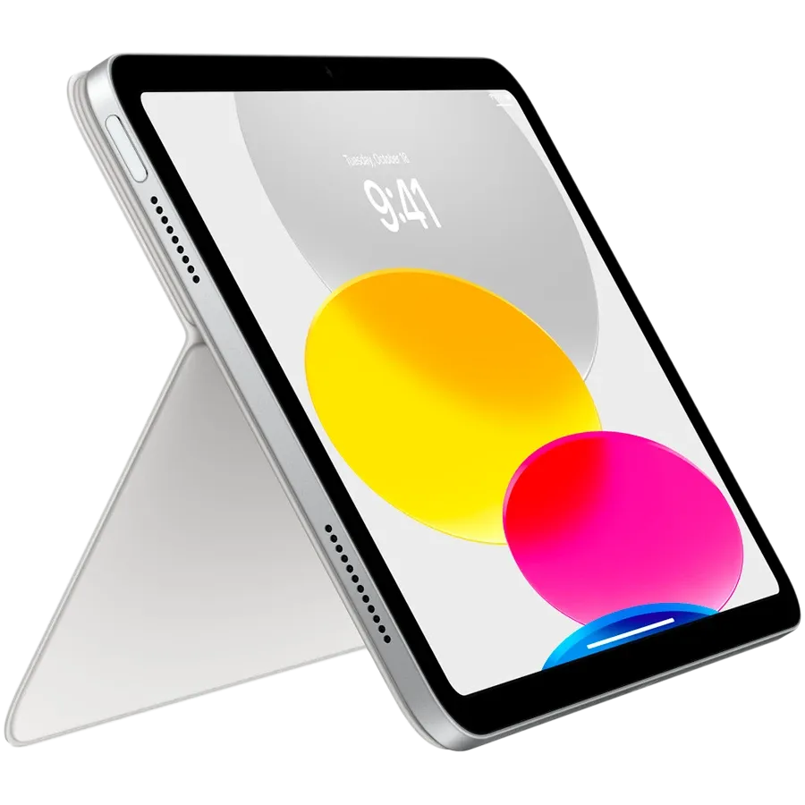 Чехол-клавиатура APPLE Magic Keyboard Folio, белый, для iPad (10-го поколения) — Изображение №5 Чехол-клавиатура APPLE Magic Keyboard Folio, белый, для iPad (10-го поколения) — Изображение №5