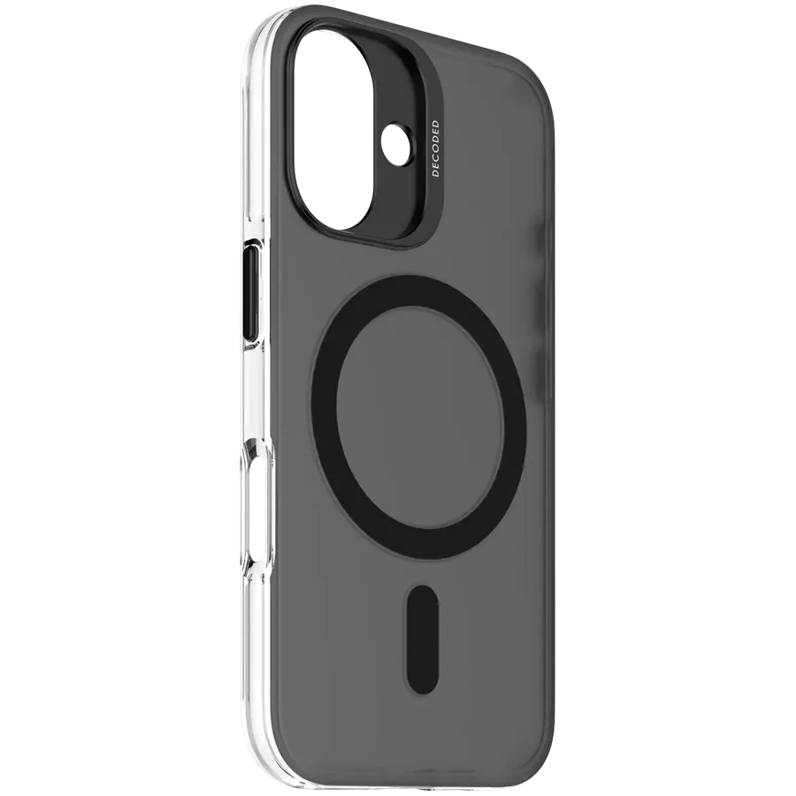 DECODED Case Coque Plastique Recycle with MagSafe, Black for iPhone 16 — Image №2