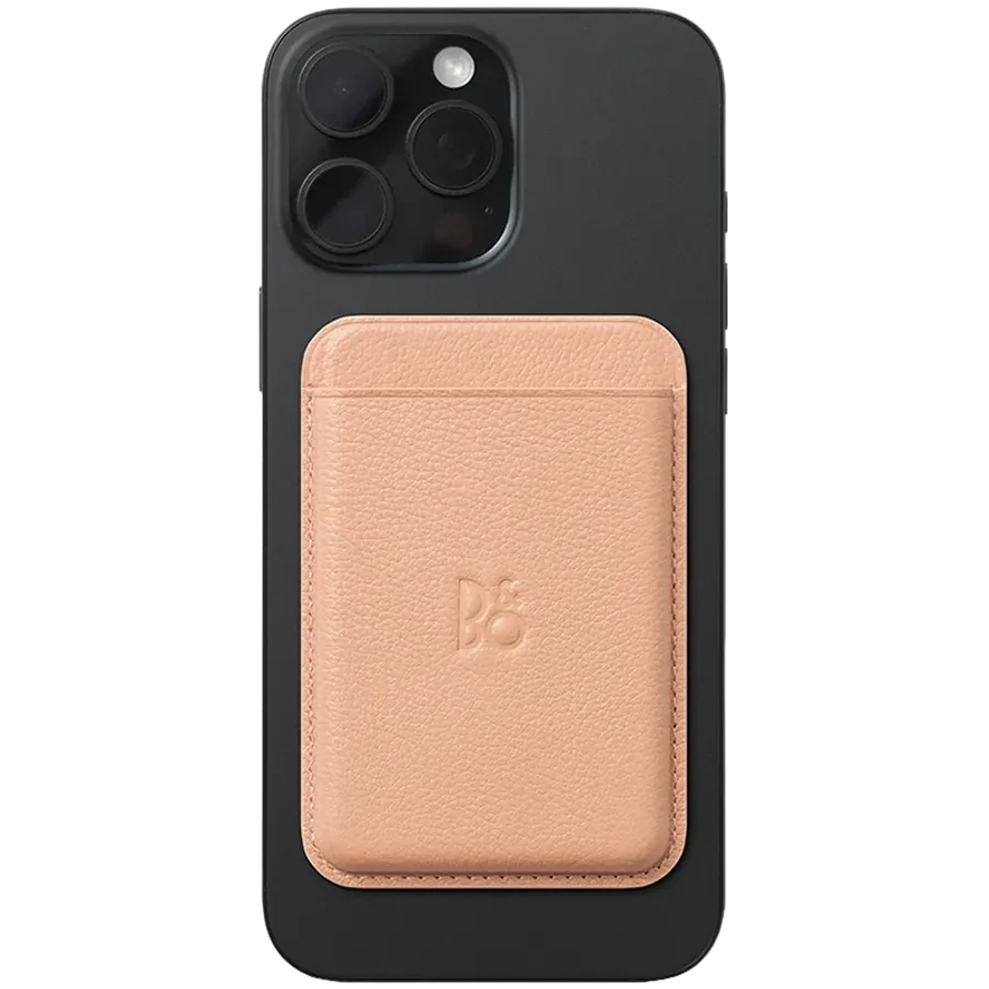 Картхолдер BANG & OLUFSEN с MagSafe, цвет Sunset Apricot — Изображение №1