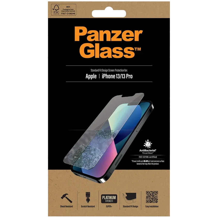 PANZERGLASS Safety Glass for iPhone 13 Pro Max/14 Plus — Image №1 PANZERGLASS Safety Glass for iPhone 13 Pro Max/14 Plus — Image №1