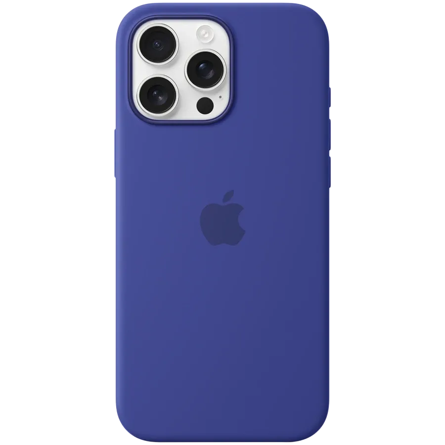 Husă APPLE din silicon cu MagSafe pentru iPhone 16 Pro Max, Ultramarine — image №1