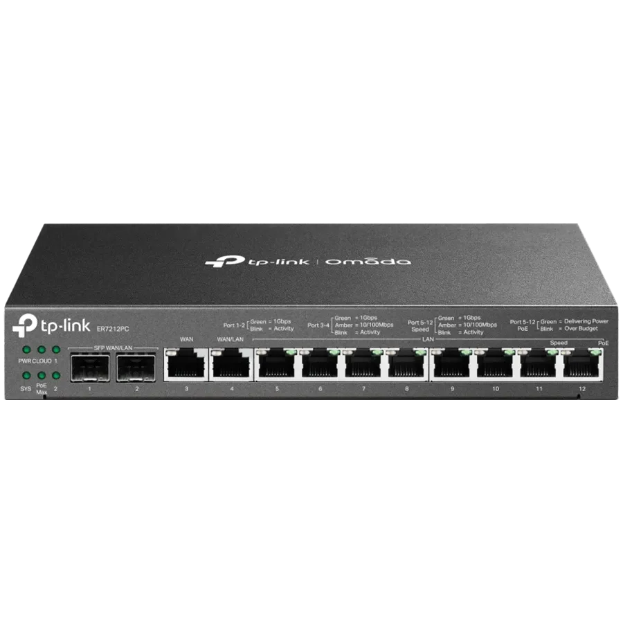 TP-LINK Δρομολογητής ER7212PC — Εικών №1