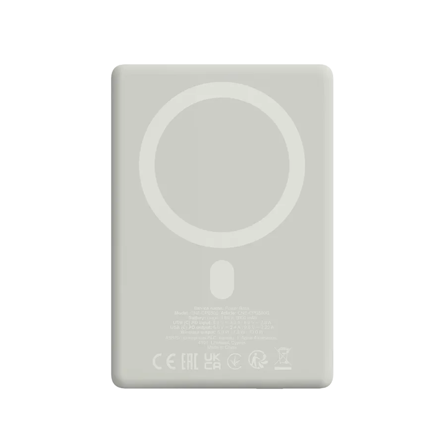 CANYON OnPower 500 Power Bank, 5000 mAh, Star Grey — Image №5