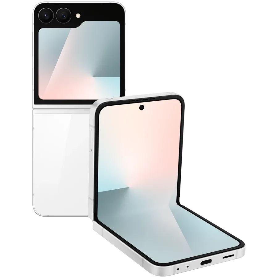 SAMSUNG Galaxy Z Flip 7 FE 128 GB, Λευκό — Εικών №1