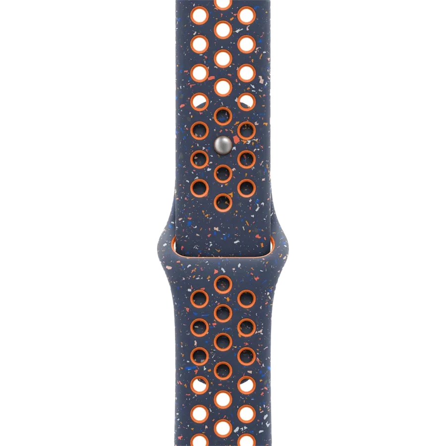 Удлинитель ремешка APPLE 46мм Nike Sport Band S/M Blue Flame для Apple Watch 44/46 mm — Изображение №1