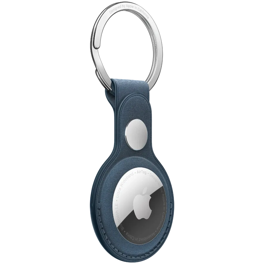 Apple FineWoven Key Ring, Wildflower Blue — Image №2 Apple FineWoven Key Ring, Wildflower Blue — Image №2