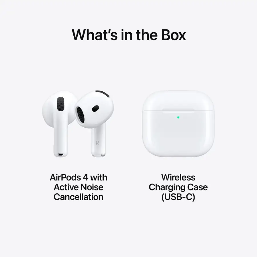 Apple AirPods (Gen 4), White — Image №9 Apple AirPods (Gen 4), White — Image №9