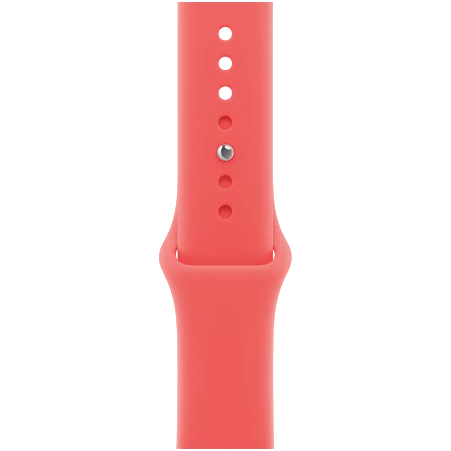 Apple 42mm Sport Band - S/M & M/L Band Extension Sport Band Bright Guava for Apple Watch 38 mmApple Watch 40 mmApple Watch 42 mmApple Watch 41 mm 38/40/41/42 mm — Image №1