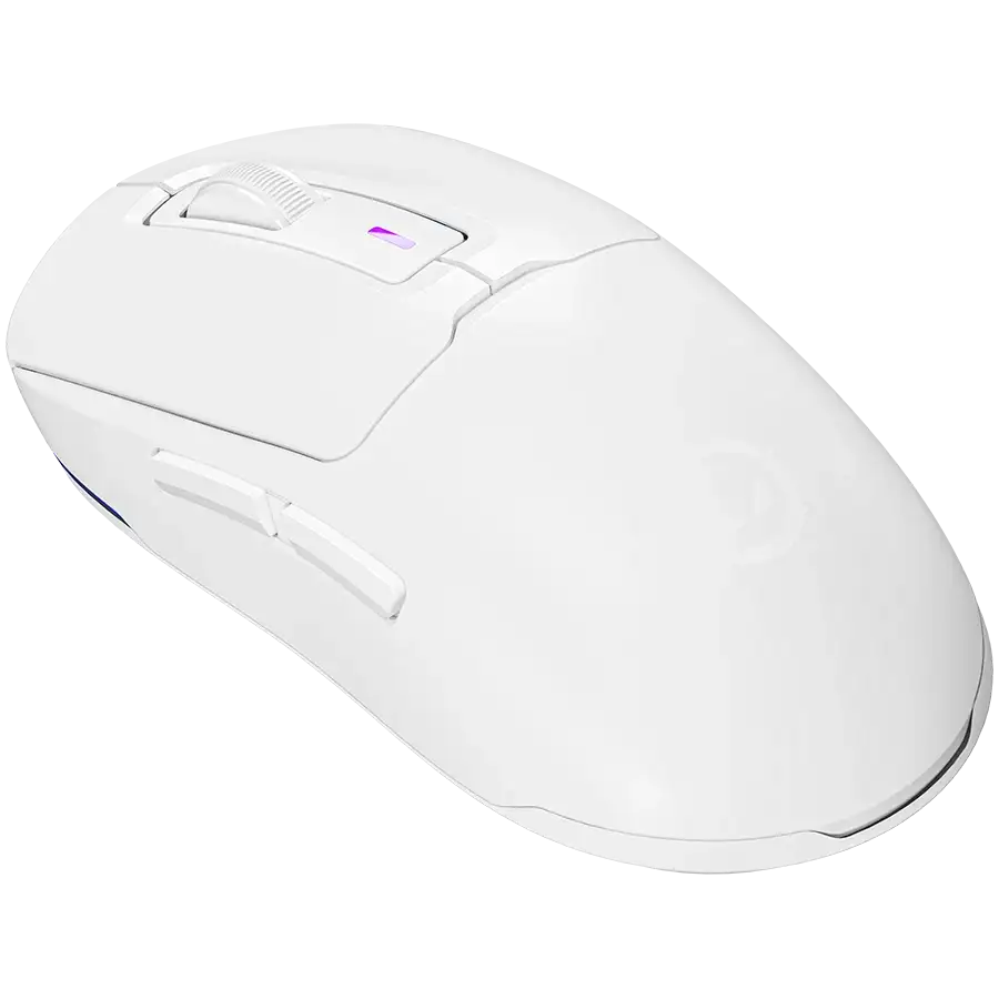 LORGAR MSA10W Gaming Mouse, Wireless, White — Image №2