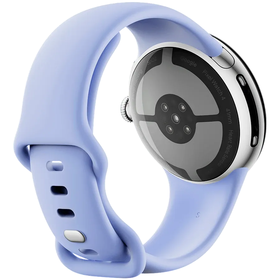 GOOGLE Pixel Watch 4 Smart Watch, 41mm, Silver — Image №4 GOOGLE Pixel Watch 4 Smart Watch, 41mm, Silver — Image №4