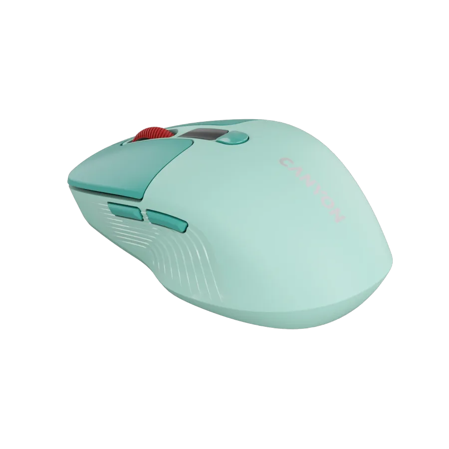 Мышка CANYON MW-26, беспроводная, зелёная — Изображение №4