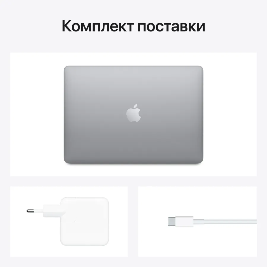 MacBook Air 13", Apple M1, 8 ГБ, 256 ГБ, Space Gray, английский/русский — Изображение №7
