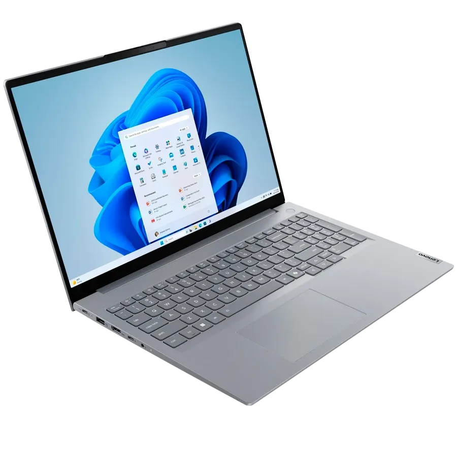 Laptop LENOVO ThinkBook 16 G8 16" (1920x1200 60Hz), Core Ultra 7 Processor 255H, 16 GB, Arc 140T, Arctic Grey, 512 GB — Image №2 Laptop LENOVO ThinkBook 16 G8 16" (1920x1200 60Hz), Core Ultra 7 Processor 255H, 16 GB, Arc 140T, Arctic Grey, 512 GB — Image №2