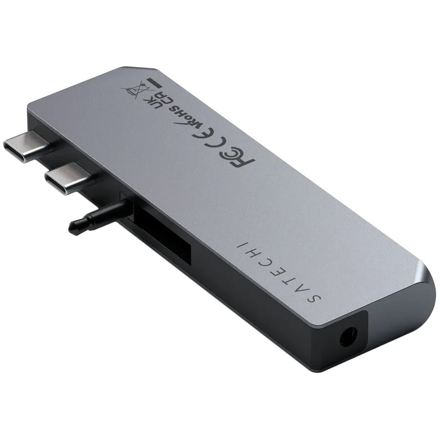 SATECHI  Pro Hub Mini  Multiport Adapter  Space Gray — Image №4